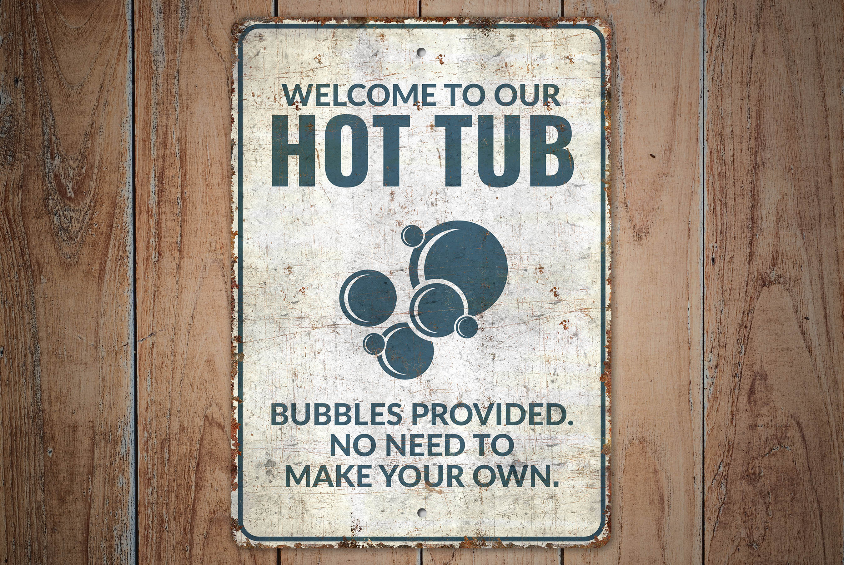 Bubbles Provided Sign - Pool Sign - Pool Decor - Swimming Pool Sign ...