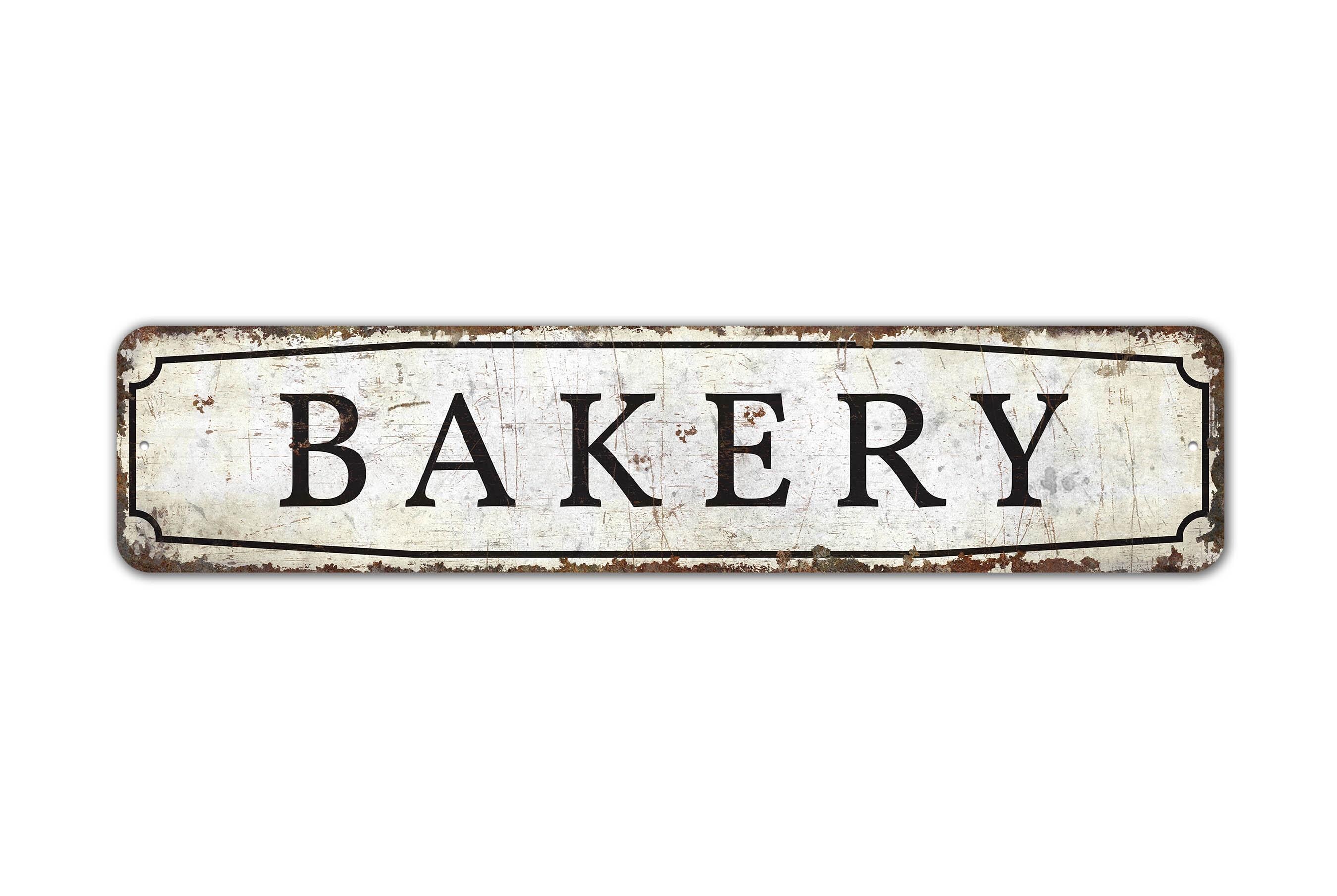 Bakery Sign - Bakery Decor - Fresh Bread Sign - Pies and Cake Sign ...