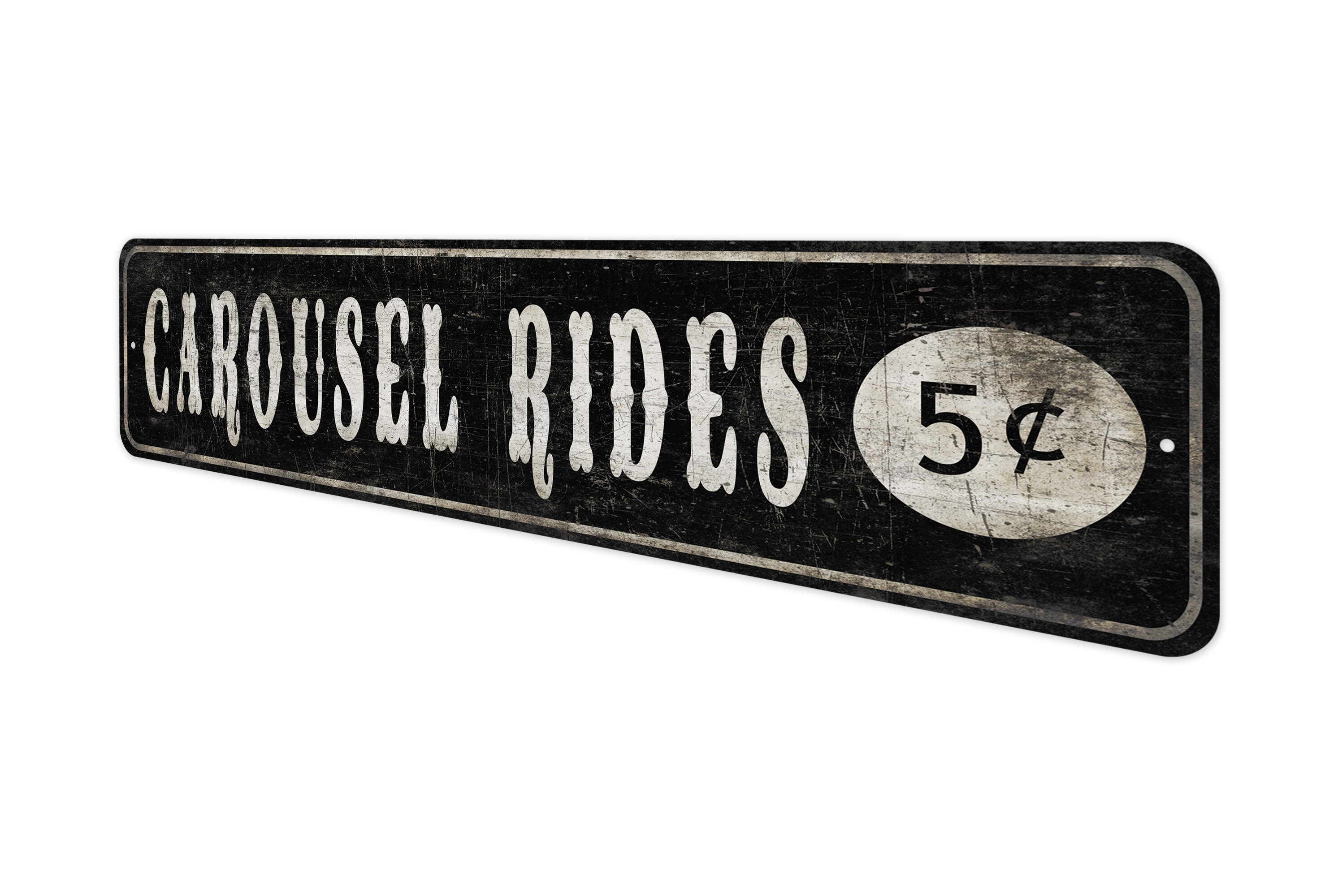 Carousel Ride Sign - Custom Carousel Ride - Vintage Style Sign ...