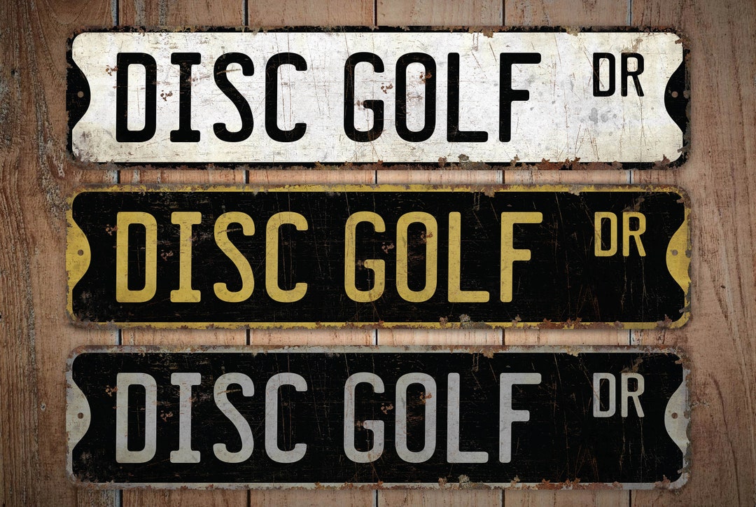 Disc Golf Disc Golf Sign Disc Golf Game Disc Golf Decor Custom Disc