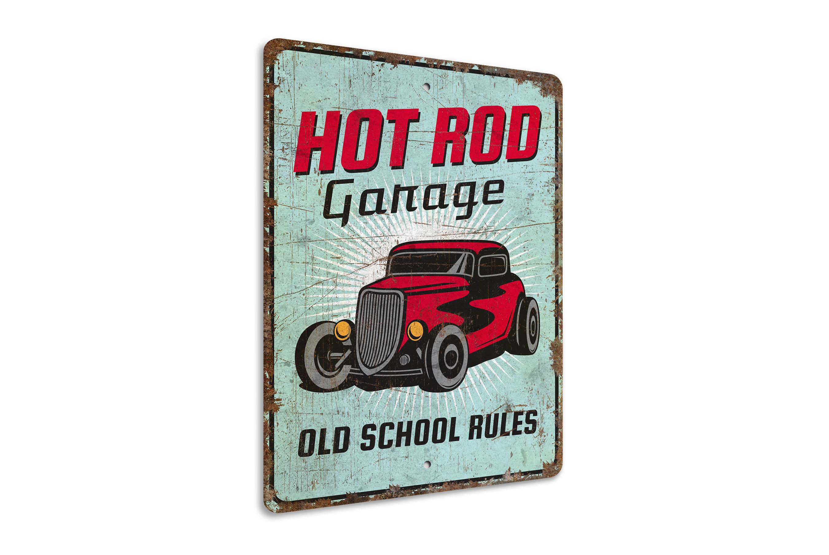 Hot Rod Garage Sign - Hot Rod Garage Decor - Hot Rod Sign
