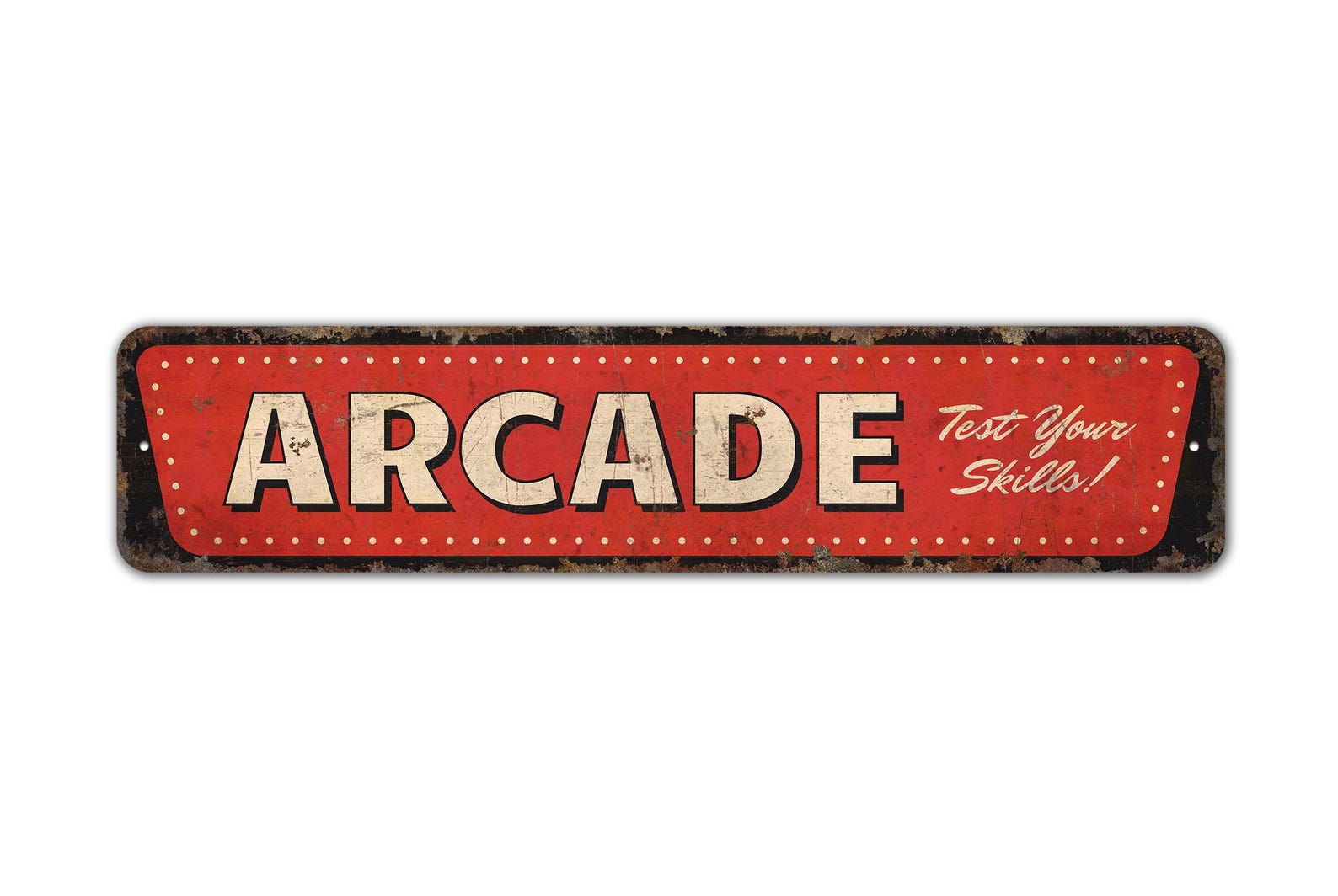 Rustic Arcade Sign Arcade Sign - Arcade Game - Arcade Game Decor - Arcade Game Sign ...
