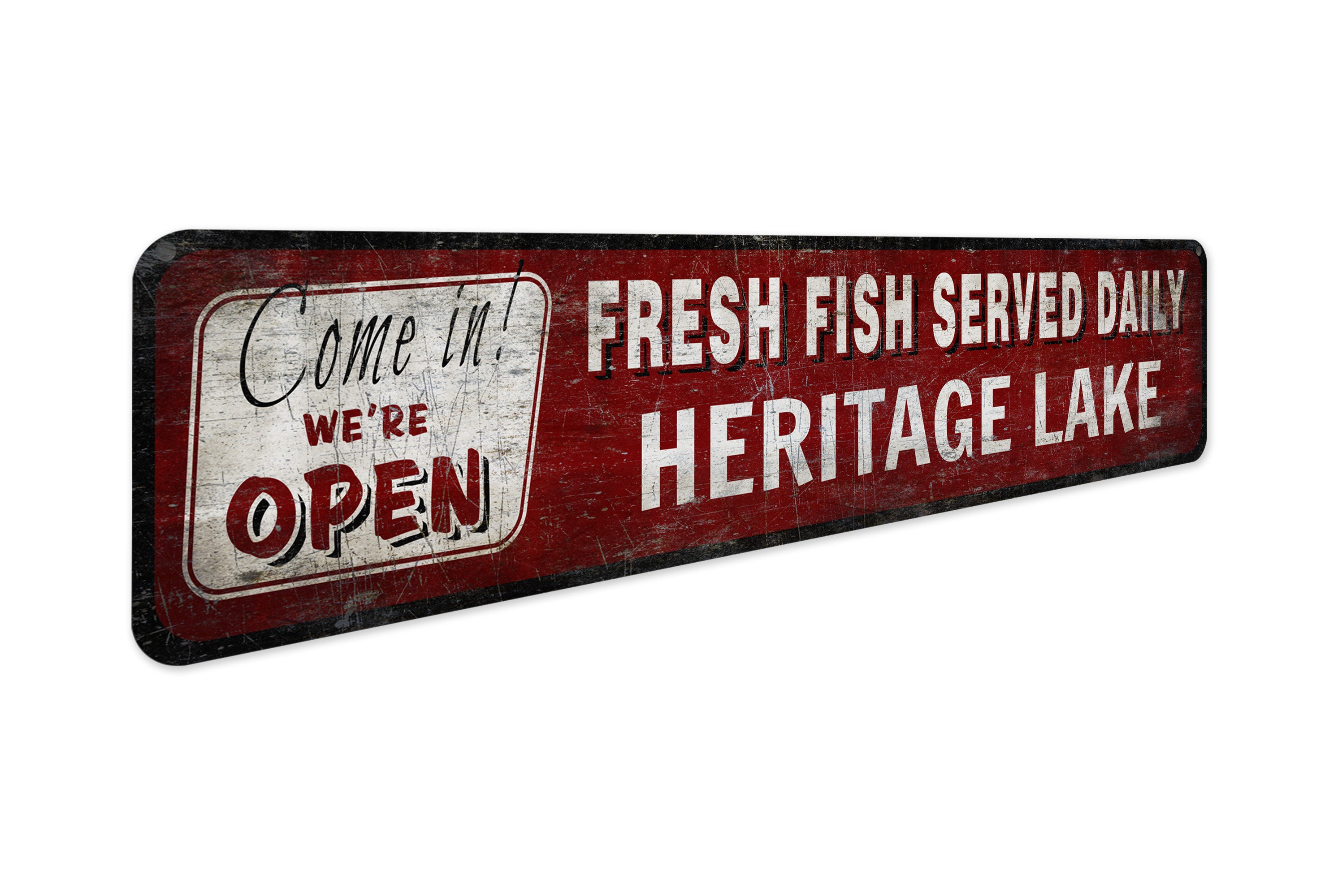 Fresh Fish Sign
