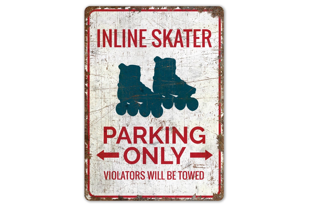 Inline Skater Parking - Inline Skater Parking Decor - Inline Skater ...