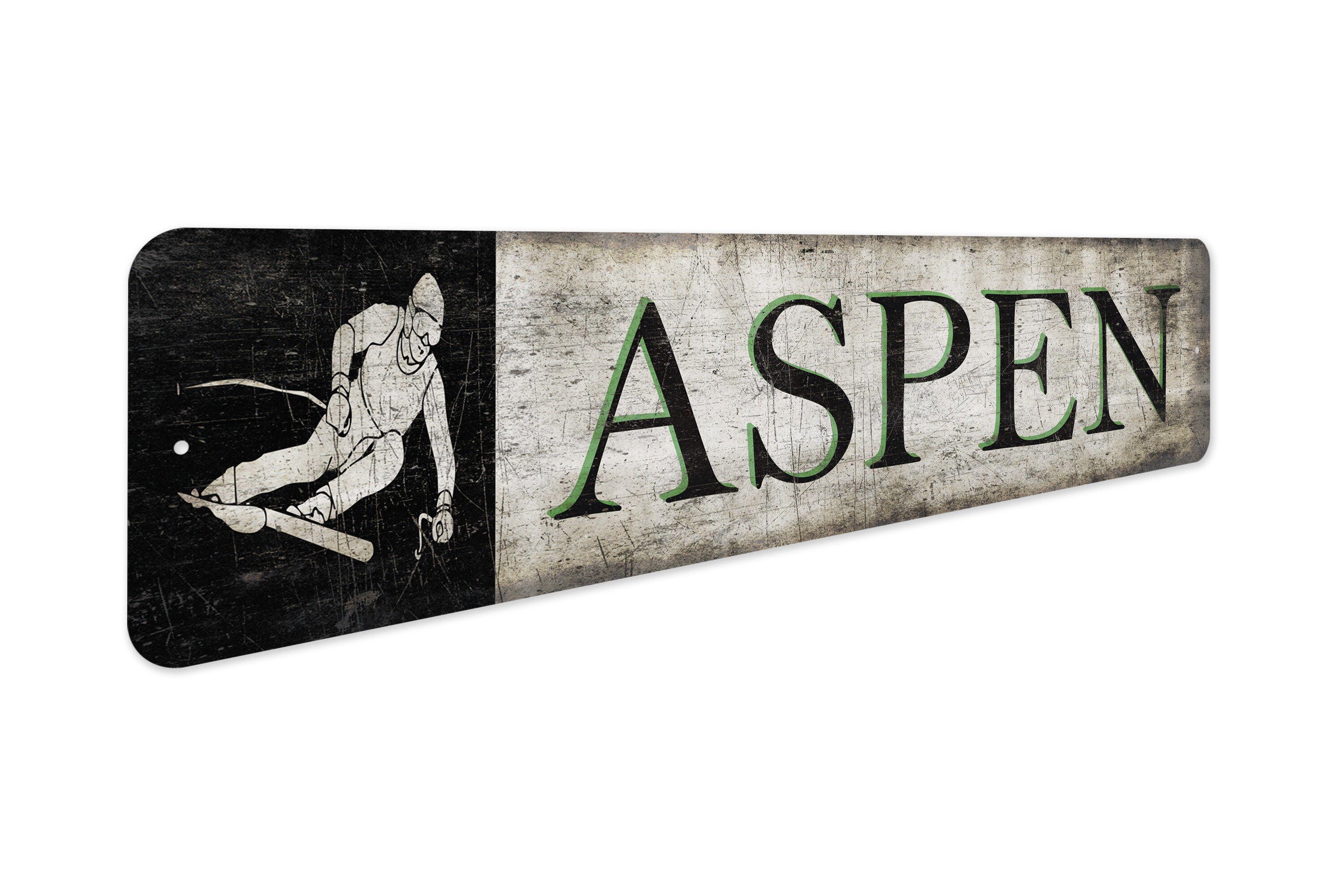 Aspen Sign - Custom Aspen Sign - Aspen Colorado Sign - Vintage Style ...