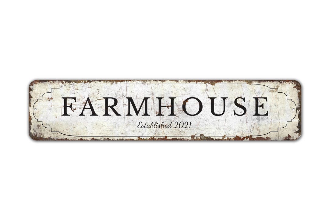 Farmhouse Sign - Farm Sign - Farmhouse Decor - Farmhouse Owner Gift ...