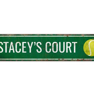 Kids Court Sign - Kids Room Sign - Kids Room Decor - Vintage Style Sign - Custom Text Sign - Premium Quality Rustic Metal Sign