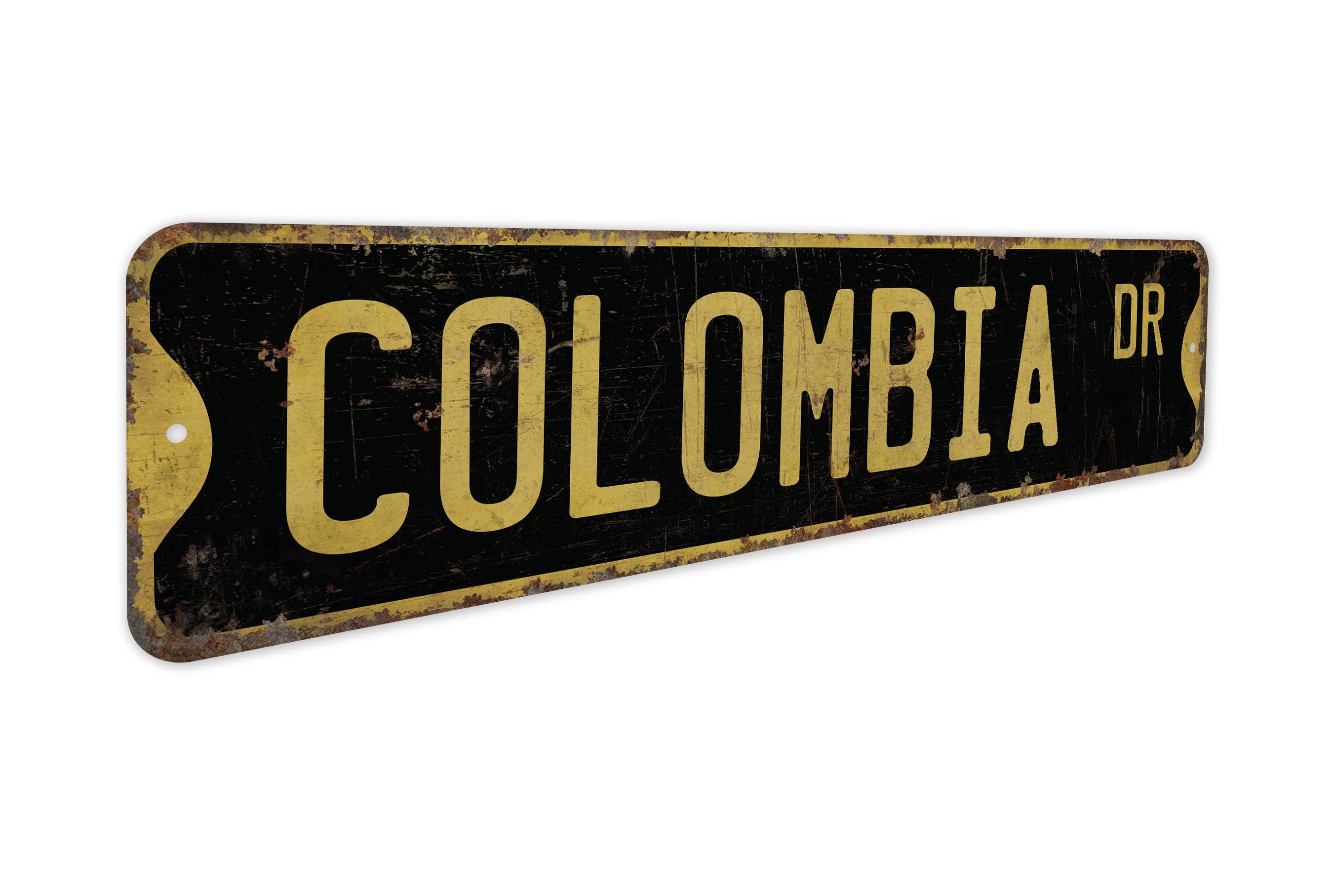 Colombia - Colombia Sign - Colombia Decor - Vintage Style Sign - Custom ...