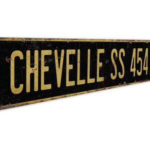 Chevelle SS 454 - Chevelle SS 454 Sign - Chevelle Owner - Classic Car ...