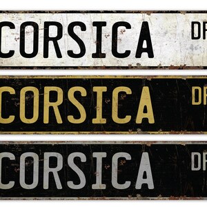 Corsica - Corsica Sign - Chevrolet Corsica Sign - Classic Car Sign - Chevrolet Corsica Owner - Premium Quality Rustic Metal Sign