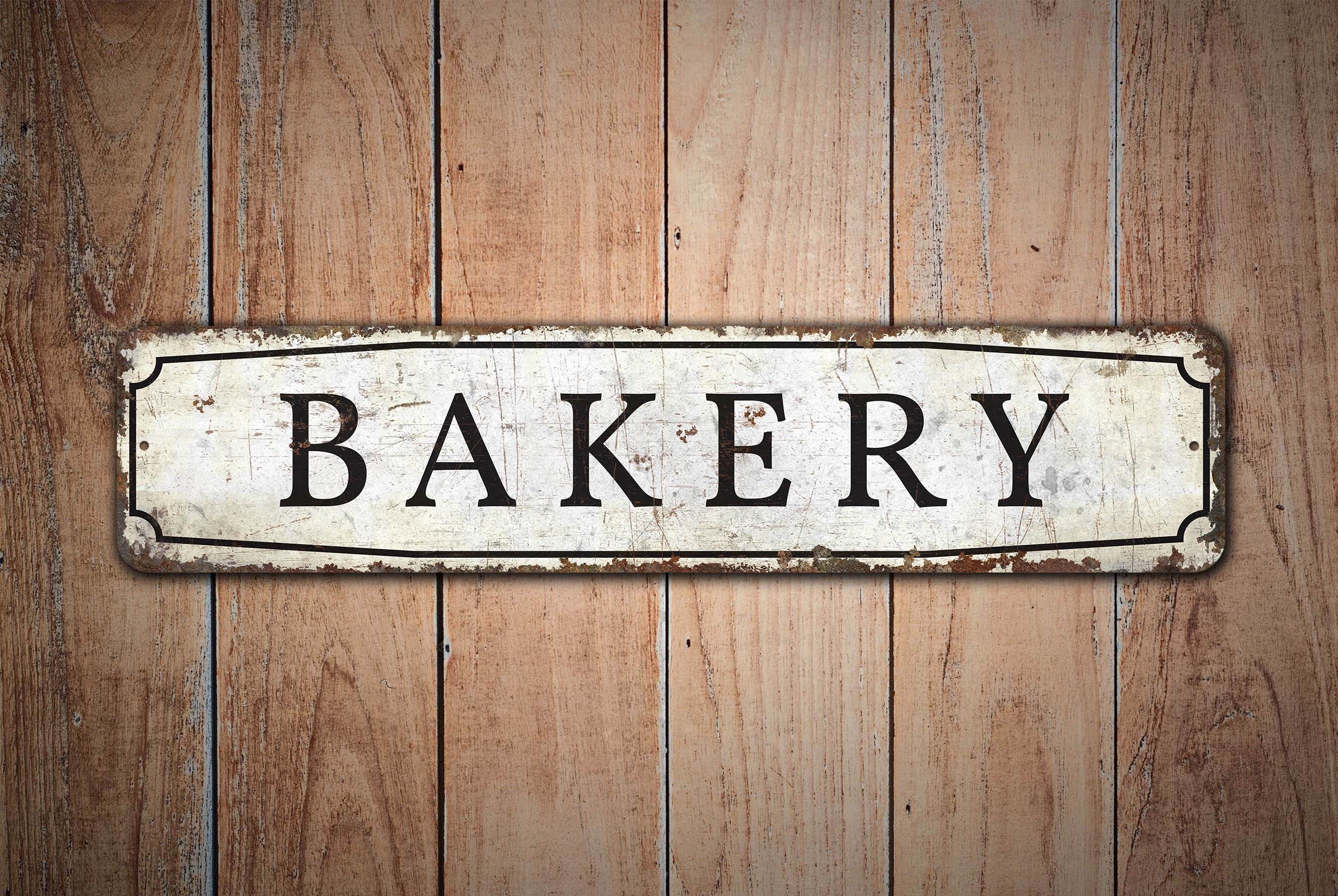 Bakery Sign - Bakery Decor - Fresh Bread Sign - Pies and Cake Sign ...