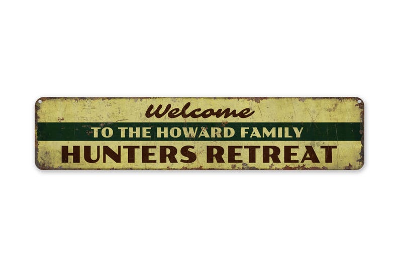 Rustic Retreat Sign Hunting Retreat - Hunting Retreat Sign - Hunting Retreat Decor ...