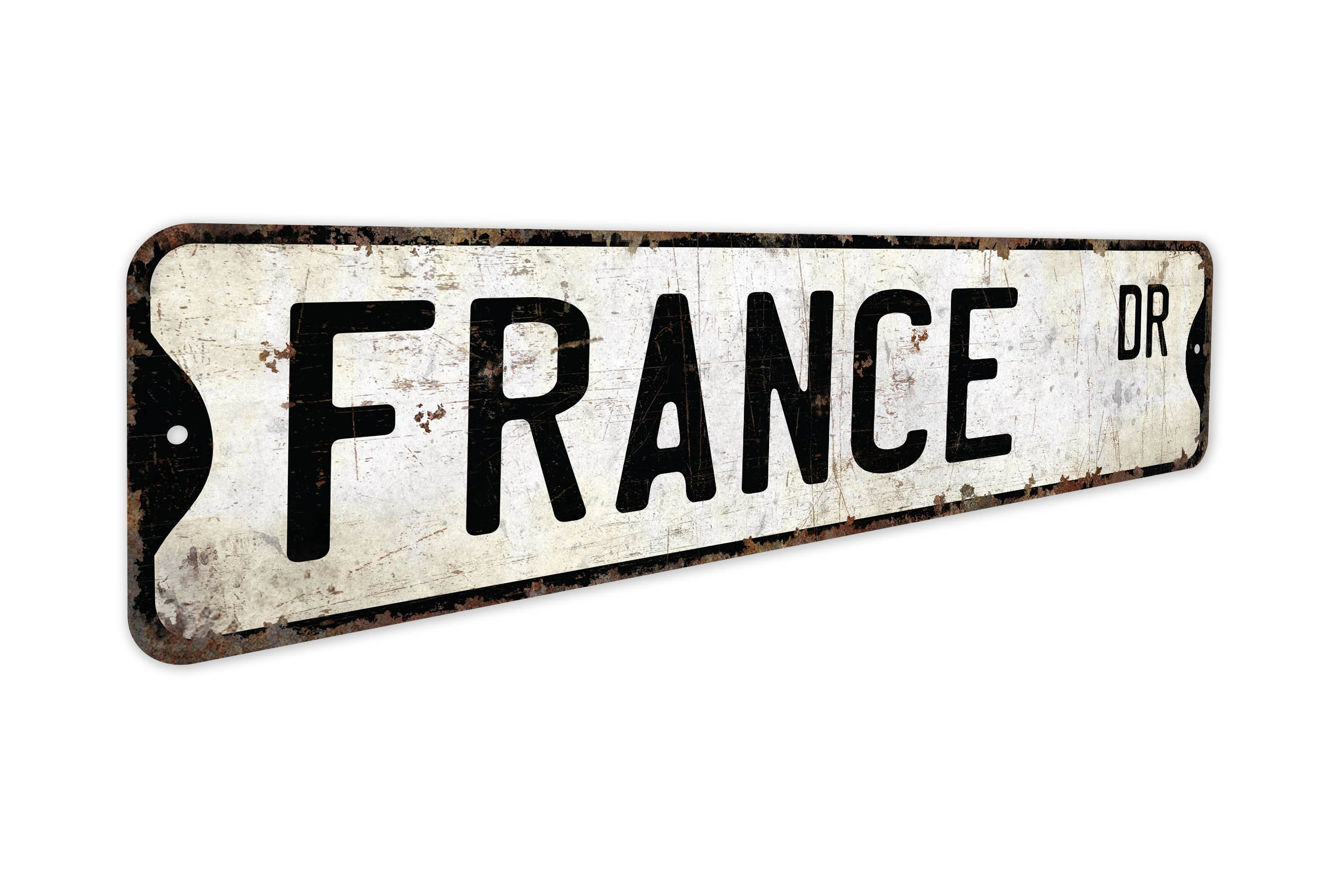 France - France Sign - France Decor - Vintage Style Sign - Custom
