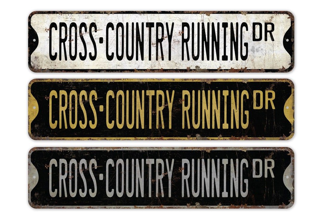 Cross Country Running - Running Sign - Country Running Game - Country ...