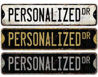 Personalized Dr Sign - Custom Doctor Sign - Custom Text Sign - Personalized Decor - Vintage Style Sign - Premium Quality Rustic Metal Sign