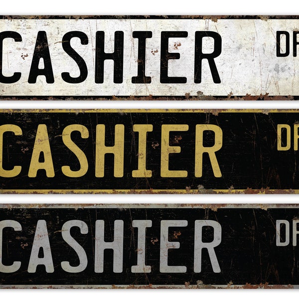 Cashier Sign - Etsy