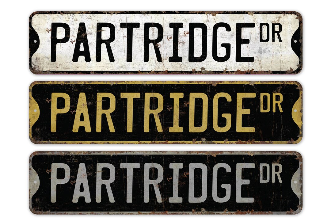 Partridge - Partridge Sign - Partridge Decor - Partridge Lover Gift ...