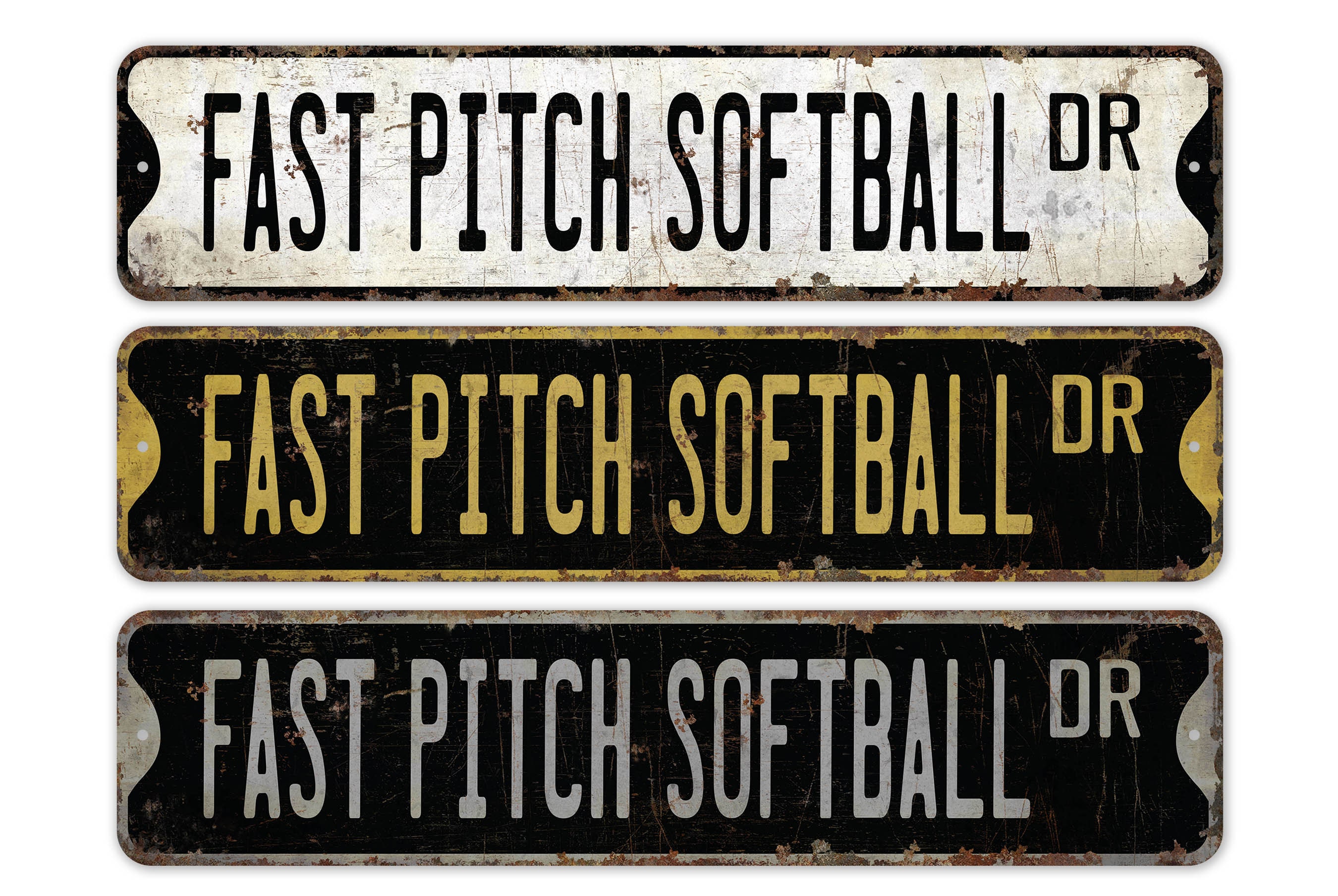 Fast Pitch Softball - Softball Sign - Softball Game Sign - Softball ...