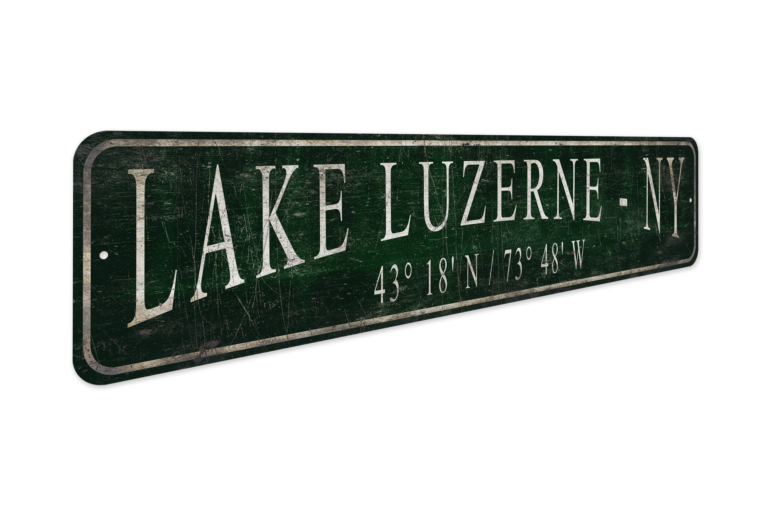 Lat Sign Custom Lat Long Sign - Lat Long Sign - Vintage Style Sign - Custom ...