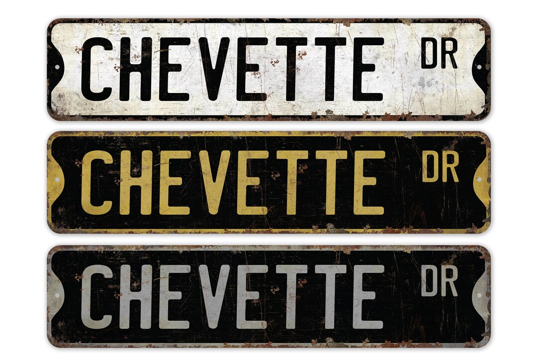 Chevette - Chevette Sign - Chevy Chevette Owner - Classic Car Sign ...