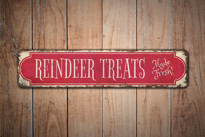 Reindeer Treats Sign Reindeer Treats Decor Christmas Decor Christmas