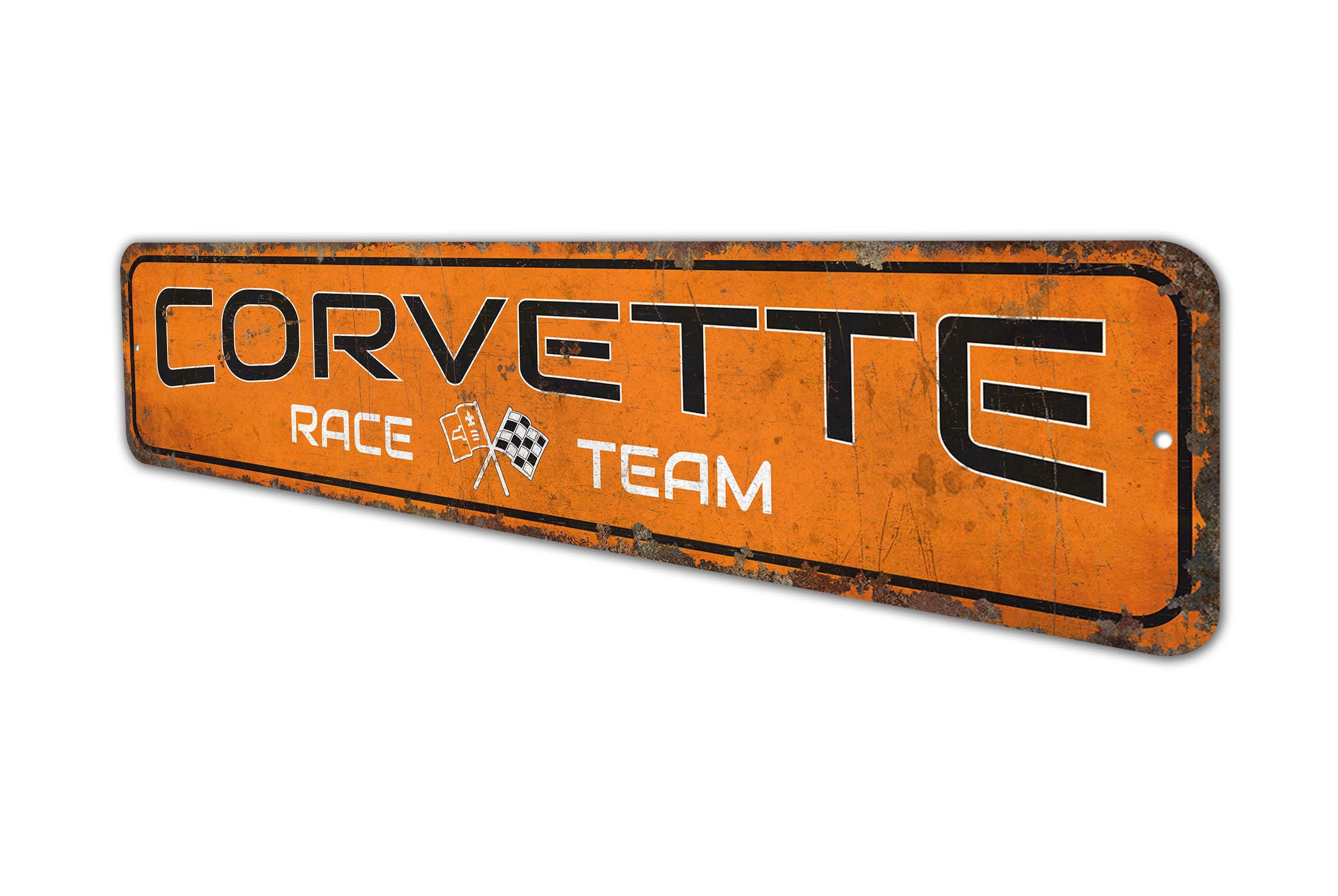 Corvette Race Team Sign - Corvette Sign - Corvette Decor - Corvette ...