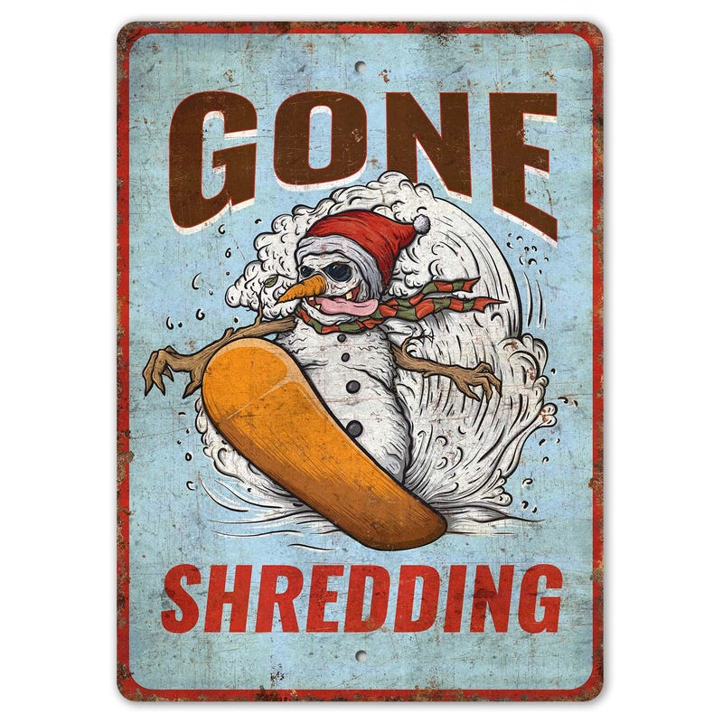 Shredding Signs - Etsy