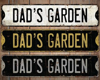 Michelles Garden Garden Sign Custom Garden Decor Classic Style Sign ...