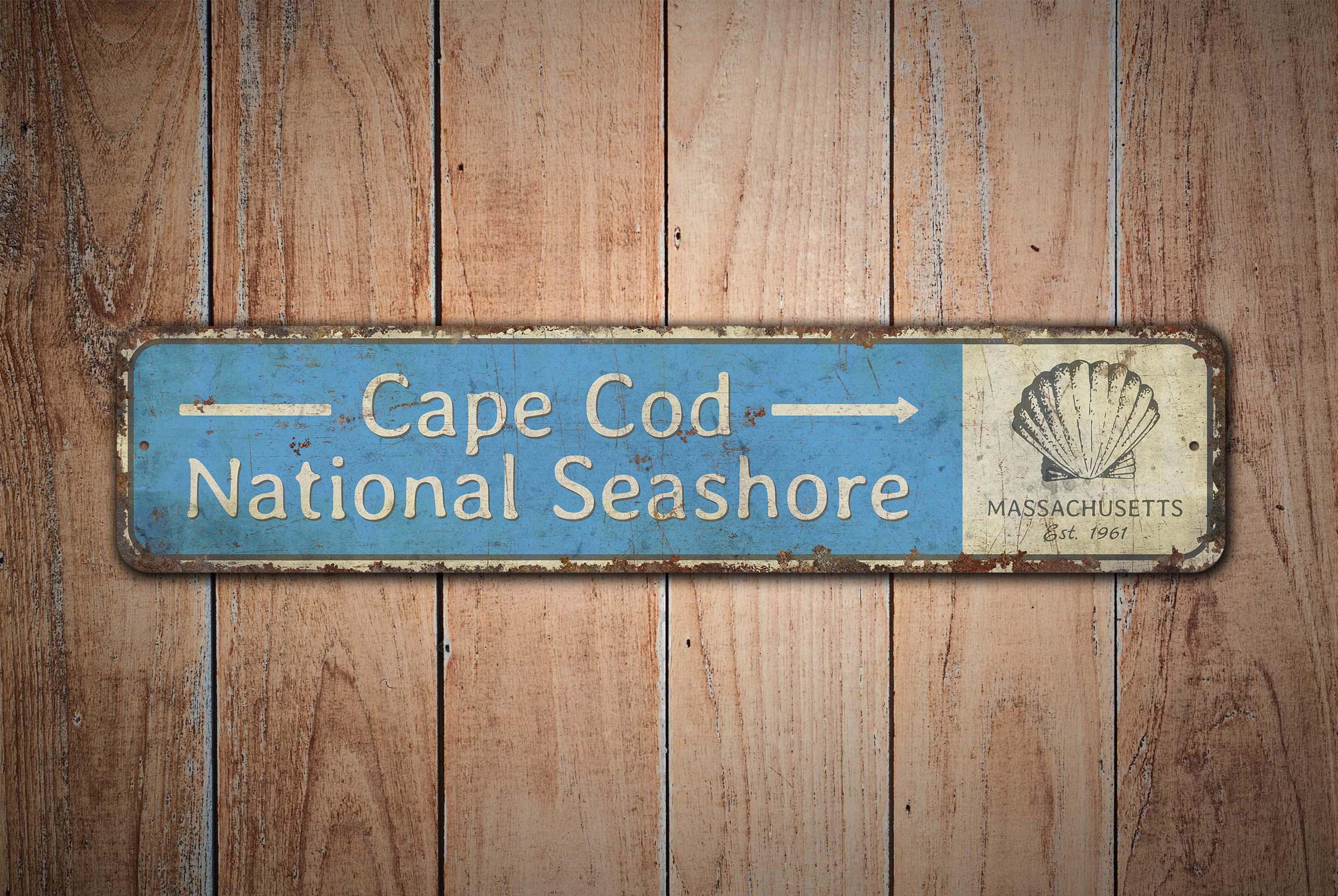 Cape Cod National Seashore Sign - Beach Sign - Beach House - Beach ...