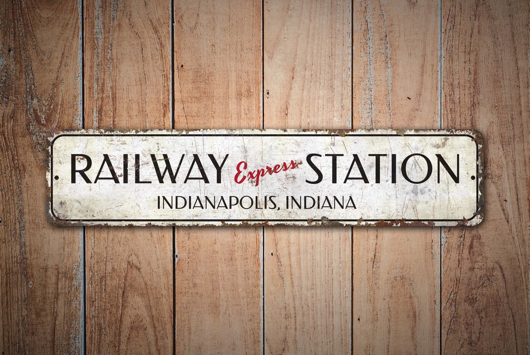 Express Station - Express Train Sign - Express Station Sign - Express ...