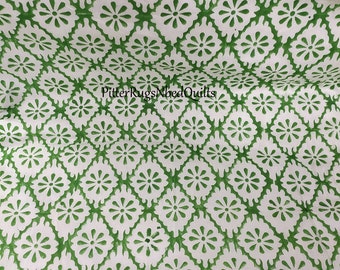 Reversible Hand Block Print Cotton Dohar Quilt - Twin/King Size