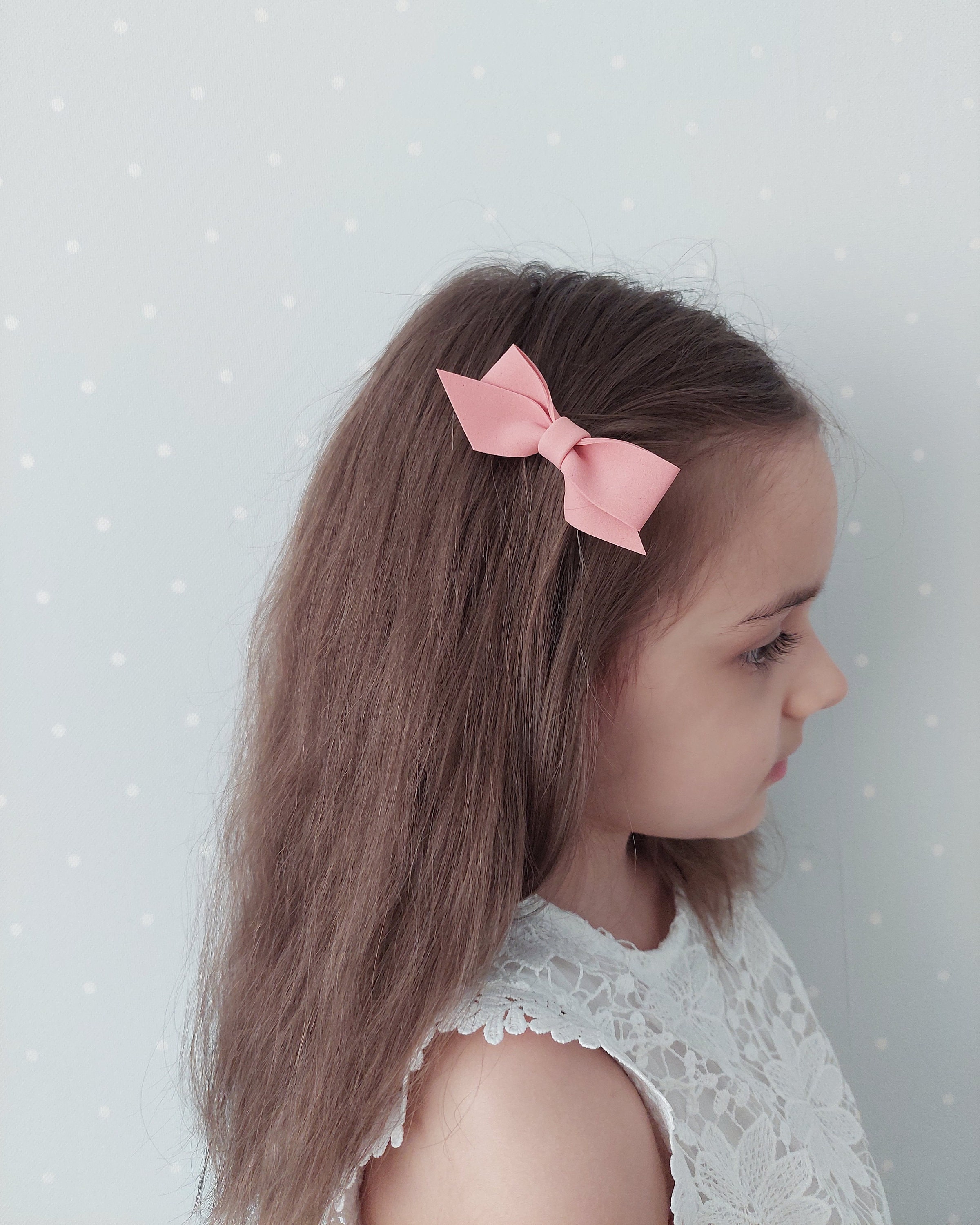 Set of 4 Hair Bows Clips for Baby Girls Baby Girl Clips Etsy