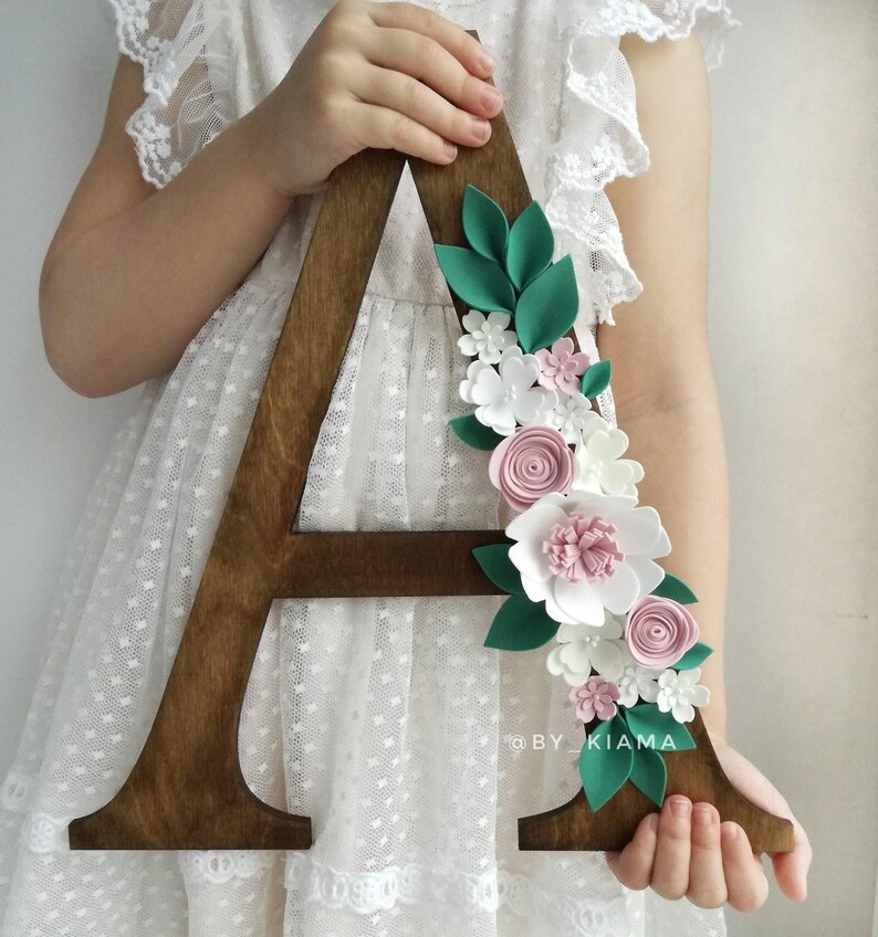 Personalized Nursery Sign Nursery Name Sign Girl Wooden Etsy