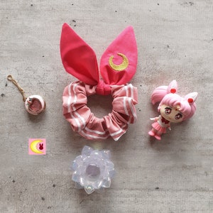 Chouchou Little Moon Magisch meisje Scrunchie manga Prinses kleine dame sereniteit