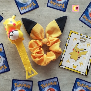 Pika Chouchou inspiration Pikachu Pokémon manga anime kawaii otaku nintendo pokemon pokeball card poke ball japon