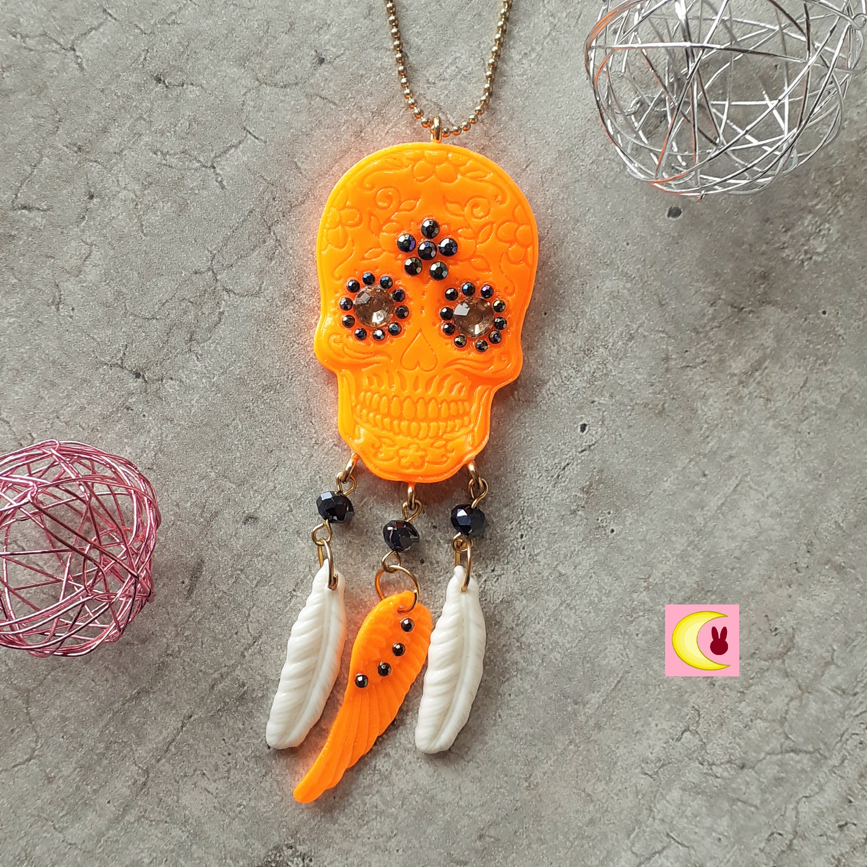 Buy Skull Lucky Charm Online In India - Etsy India