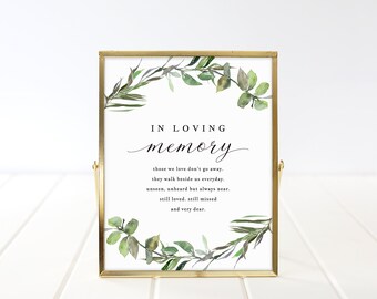 Memorial Table Etsy