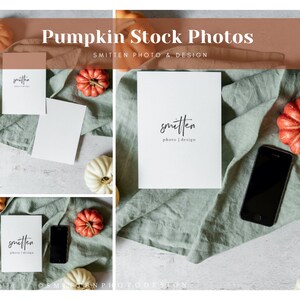 Pumpkin Stock photography Bundle, Wedding Greeting Card Mockup, Social Media, Paper Product Images #SPD0027-4-6