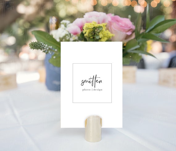 Download Styled Stock Photography Wedding Table Number Mockup Wedding Etsy