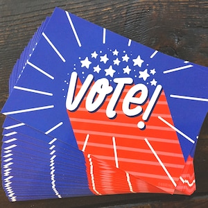 Postcards to Voters! 25 Cards + Donation to LWV!