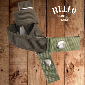 KAKI Belt without elastin
