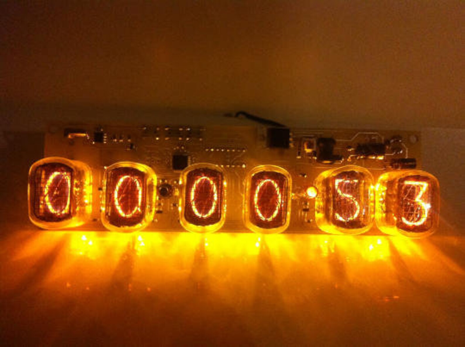 Nixie Tube Clock In126tube Nixie Clock Tube Clock Nixie Etsy
