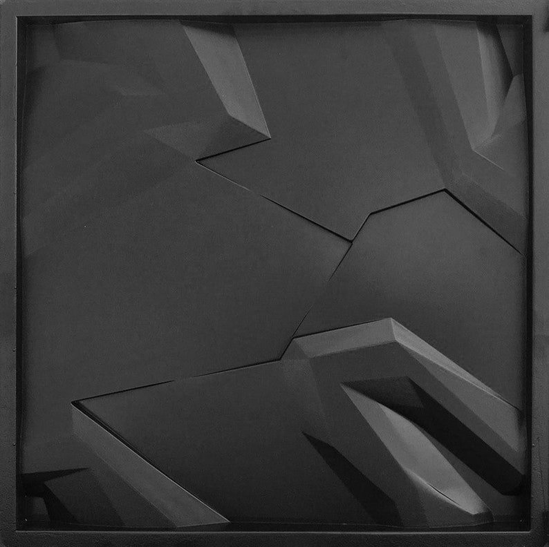Concrete mold Wall panel Plastic form 3D decor ABS Plastic Concrete form,DIY panel Plastic mold Concrete mould 3D Panel #0301