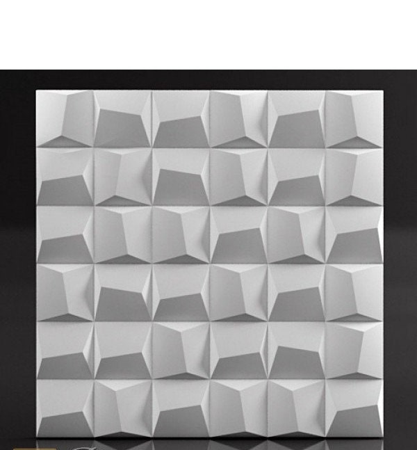 Plastic mold 007 for gypsum and concrete 3D Panel Form for making