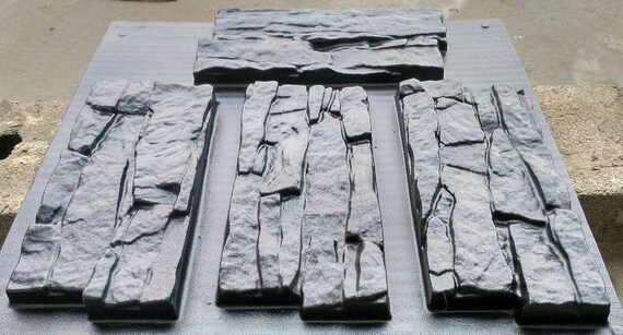 Set Of 2 Mold For 3d Panel Mold For Making Plaster Decorative Etsy