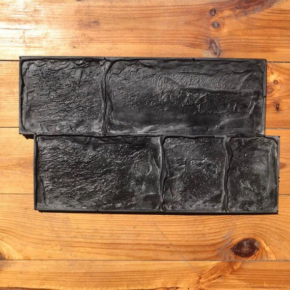 Stone Decorative Concrete Cement Imprint Texture Stamp Mat