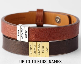mens bracelet kids names