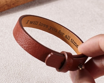 Secret Message Bracelet, Gift For Boyfriend, Hidden Message Bracelet for Him, Mens Anniversary Gift, Custom Men Jewelry