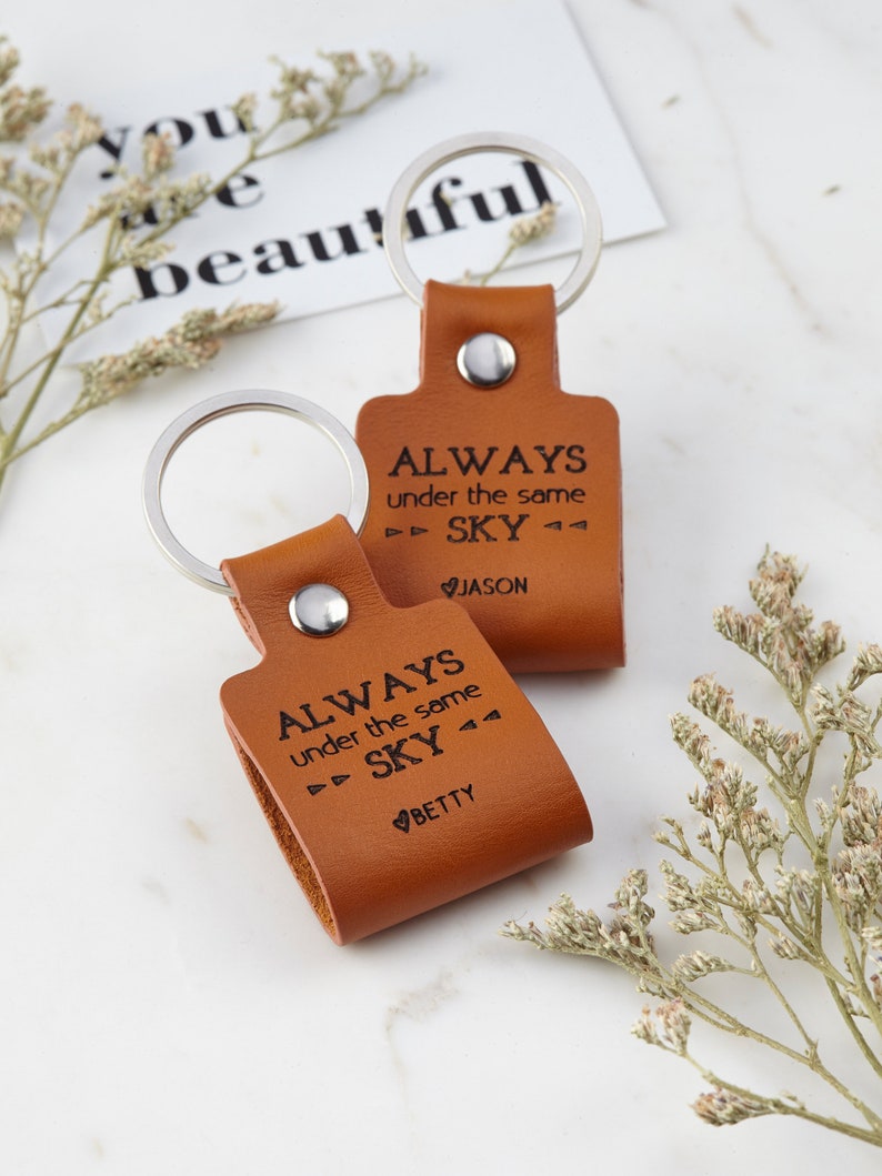 Military Deployment Gift For Husband Relationship Keychains Etsy