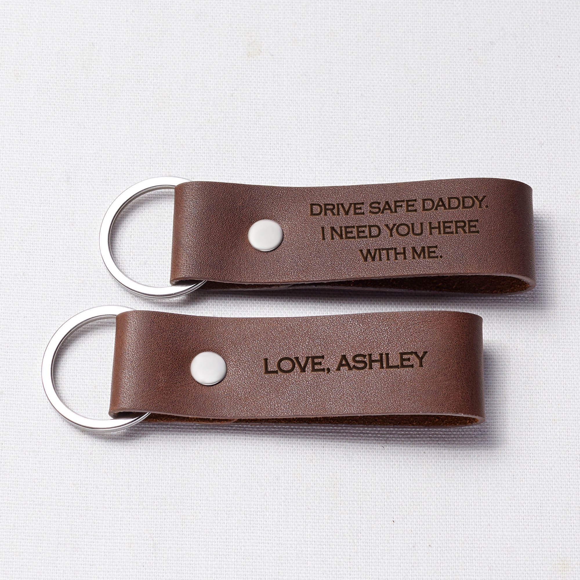 Personalized Dad Keychain Drive Safe Daddy Keychain Drive Etsy